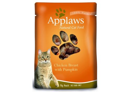  Applaws Cat Chicken &amp; Pumpkin pouch  70 гр, фото 1 