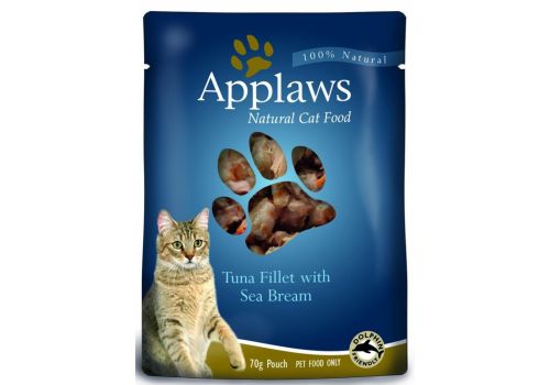  Applaws Cat Tuna &amp; Seabream pouch  70 гр, фото 1 