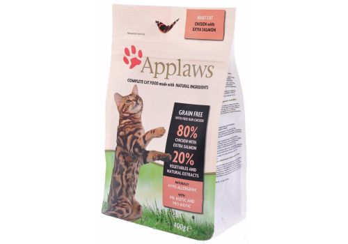  Applaws Dry Cat Chicken &amp; Salmon  400 гр, фото 1 