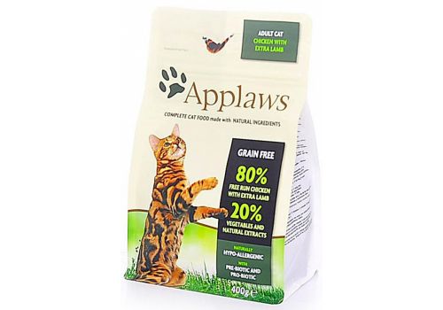  Applaws Dry Cat Chicken with Lamb  400 гр, фото 1 