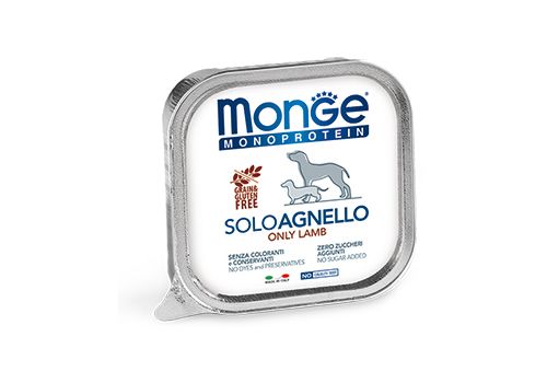  Monge Dog Monoprotein Solo Only Lamb 150г, фото 1 