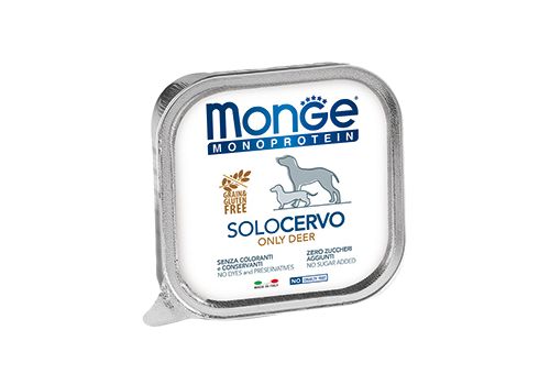  Monge Dog Monoprotein Solo Only Deer 150г, фото 1 
