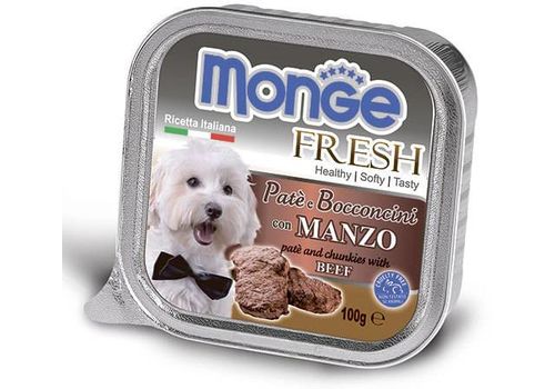  Monge Fresh Pate &amp; Chunkies with Beef 100 гр, фото 1 